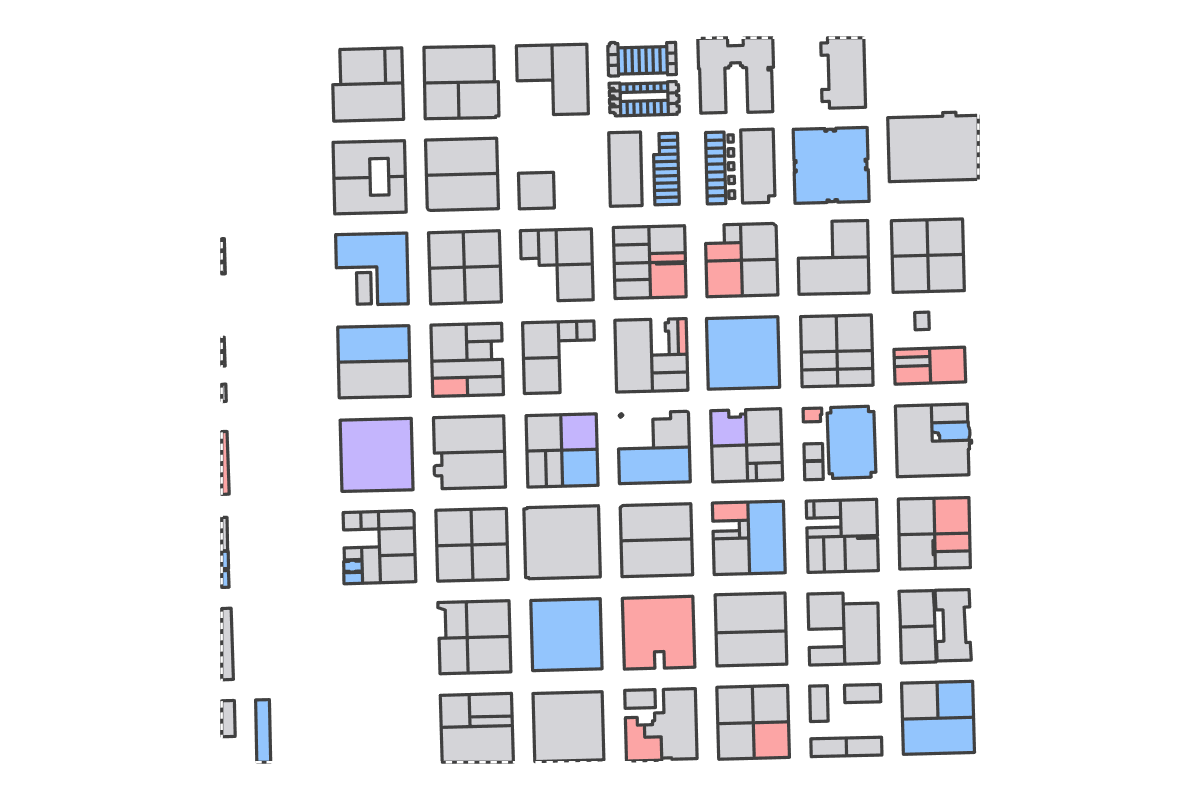 Program breakdown map