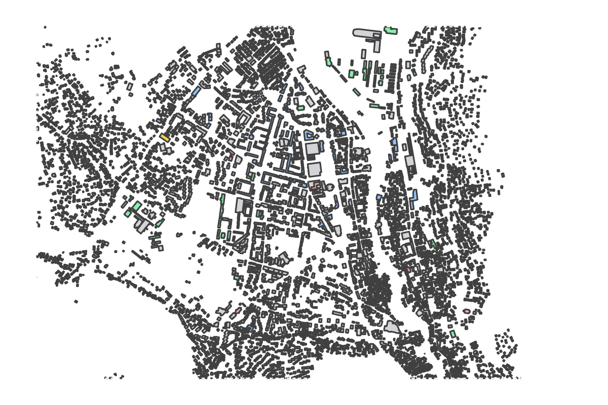 Program breakdown map