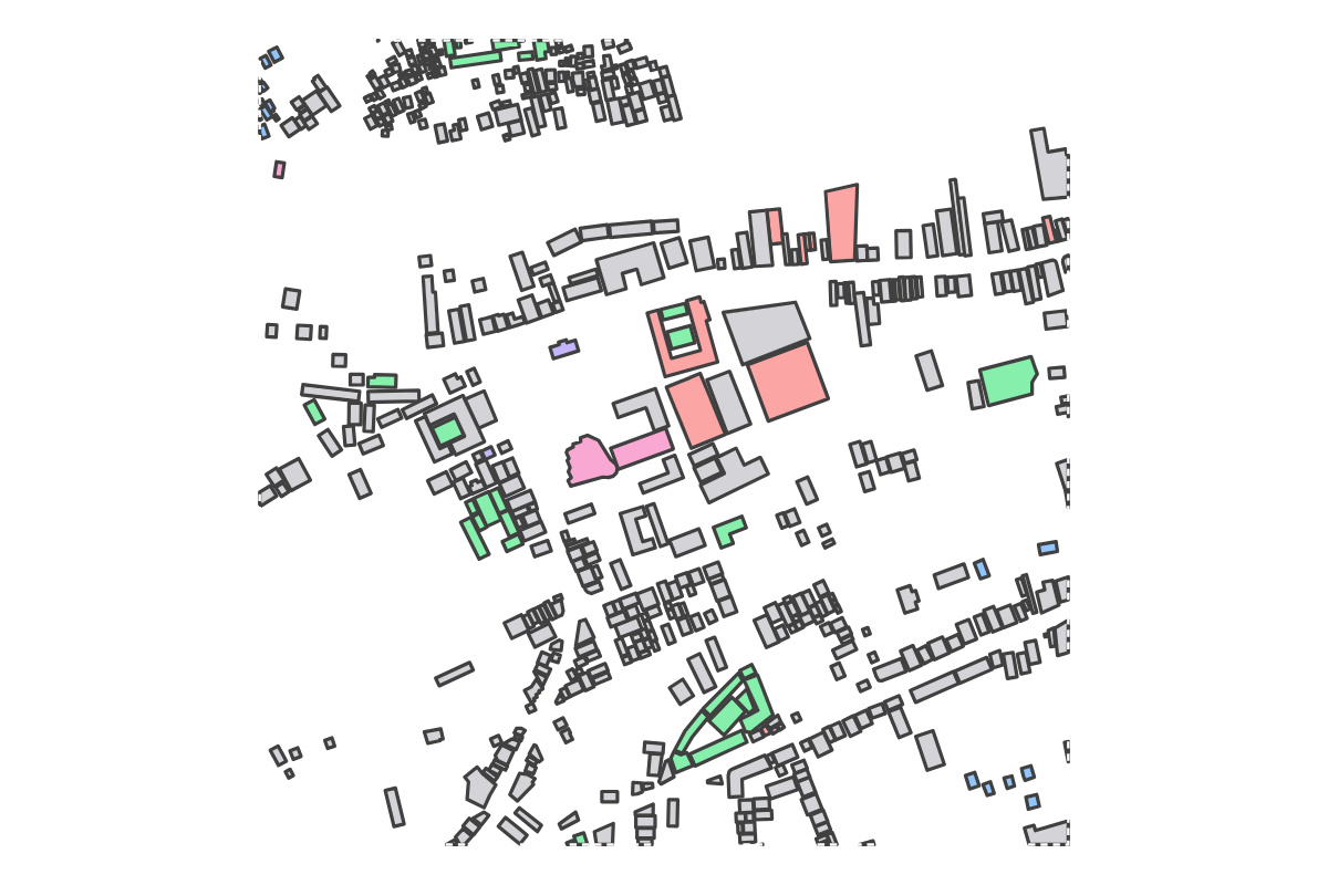 Program breakdown map