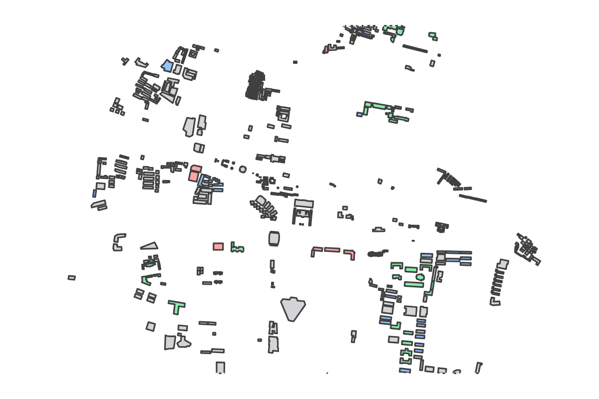 Program breakdown map