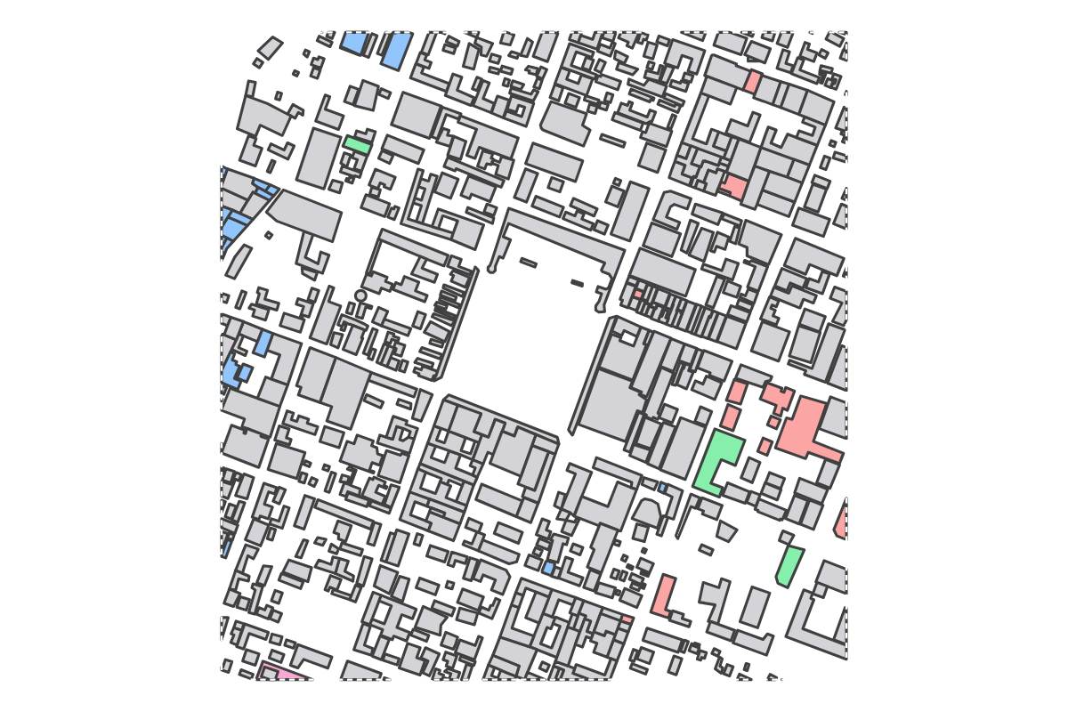Program breakdown map