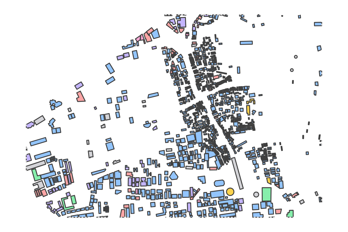 Program breakdown map
