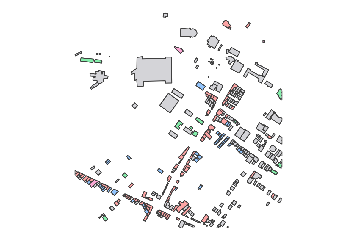 Program breakdown map