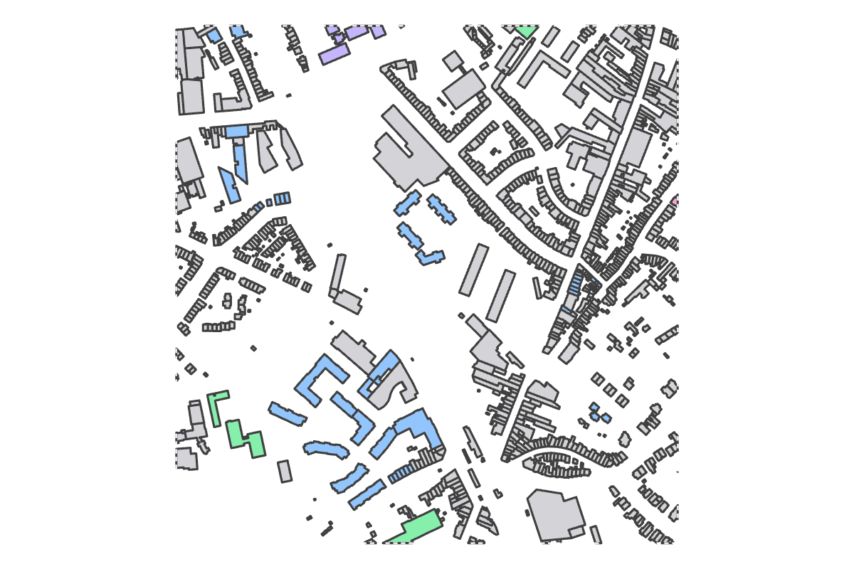 Program breakdown map