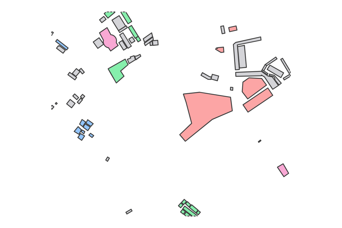 Program breakdown map