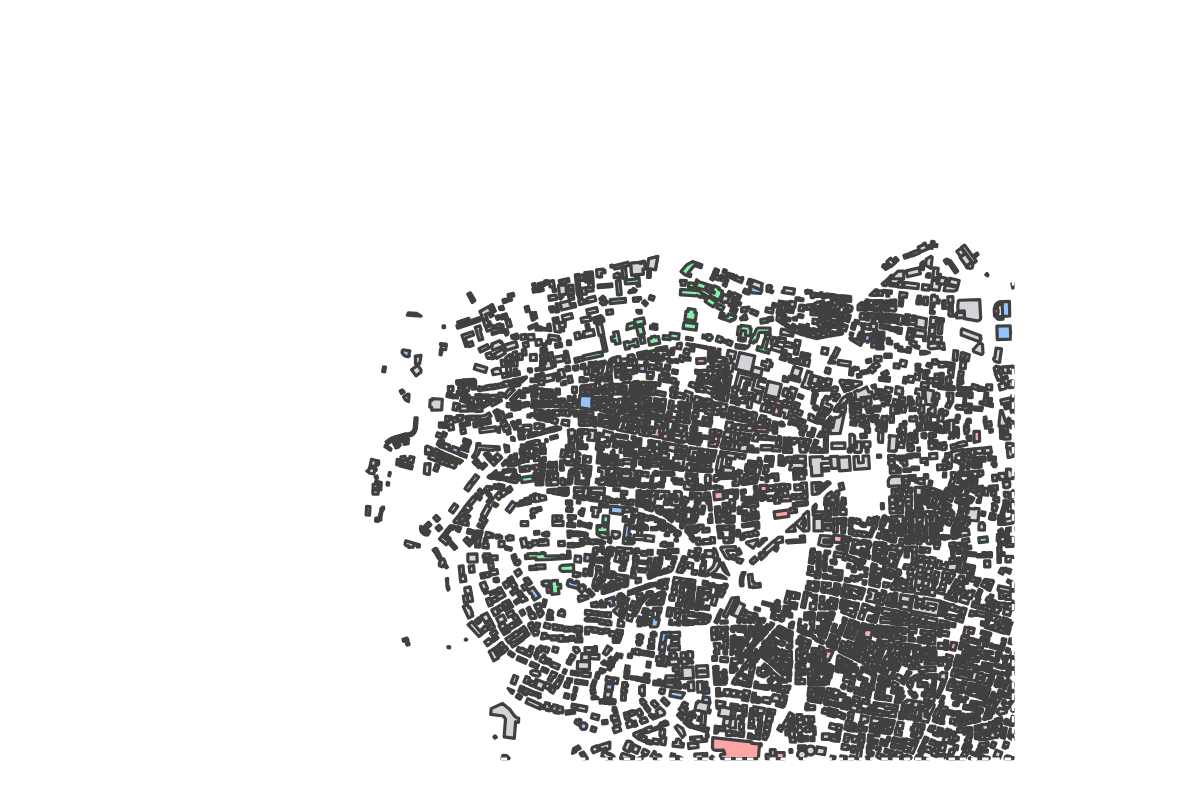 Program breakdown map