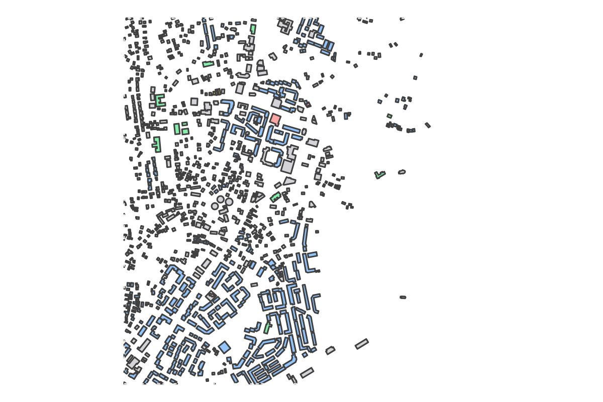 Program breakdown map