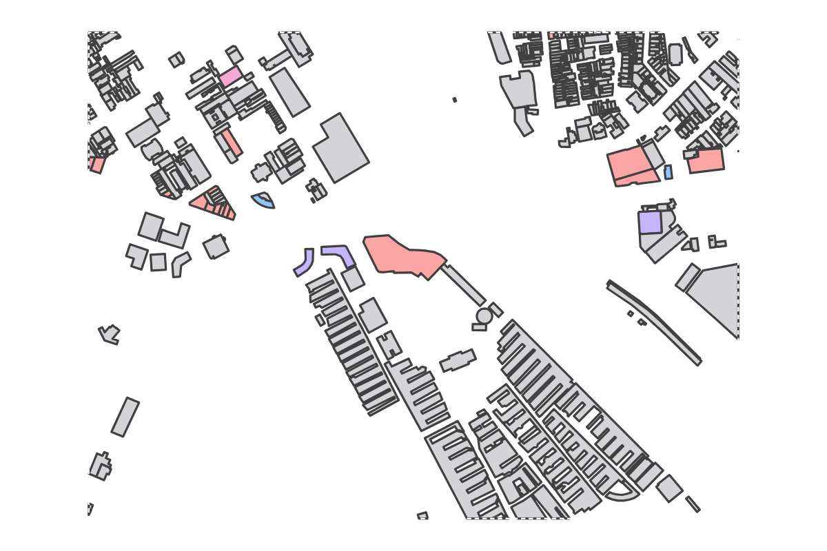 Program breakdown map