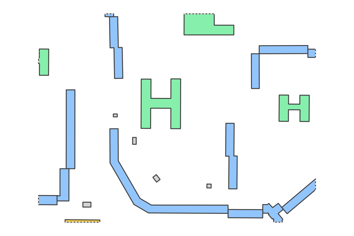 Program breakdown map