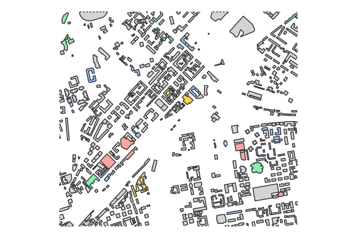 Program breakdown map