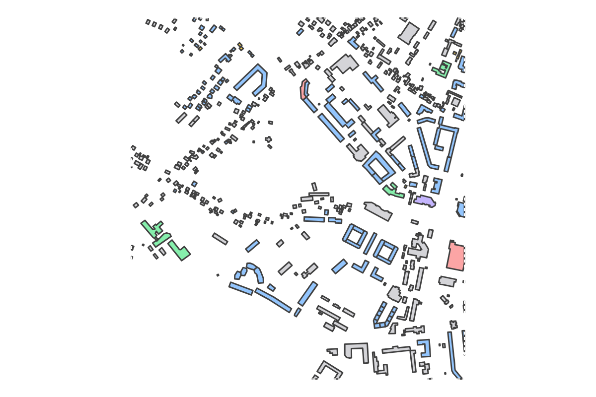 Program breakdown map