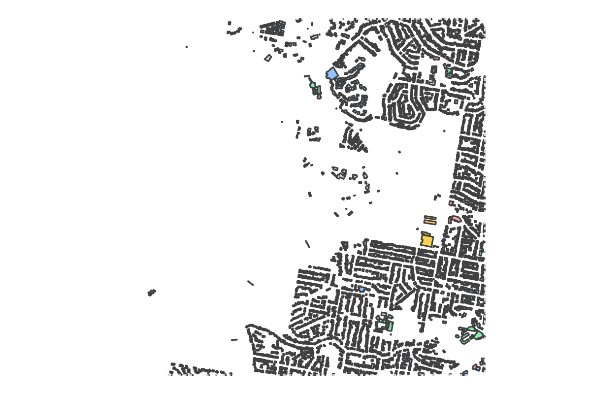 Program breakdown map