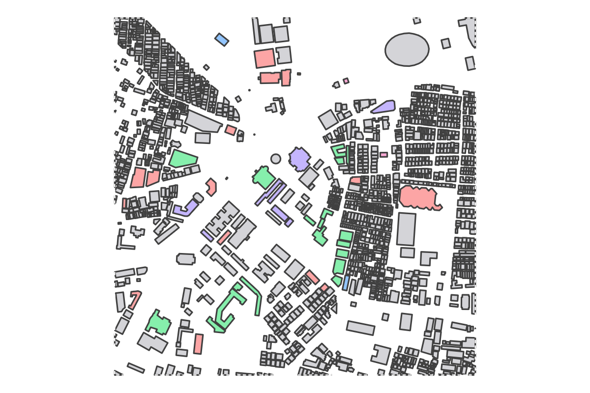 Program breakdown map
