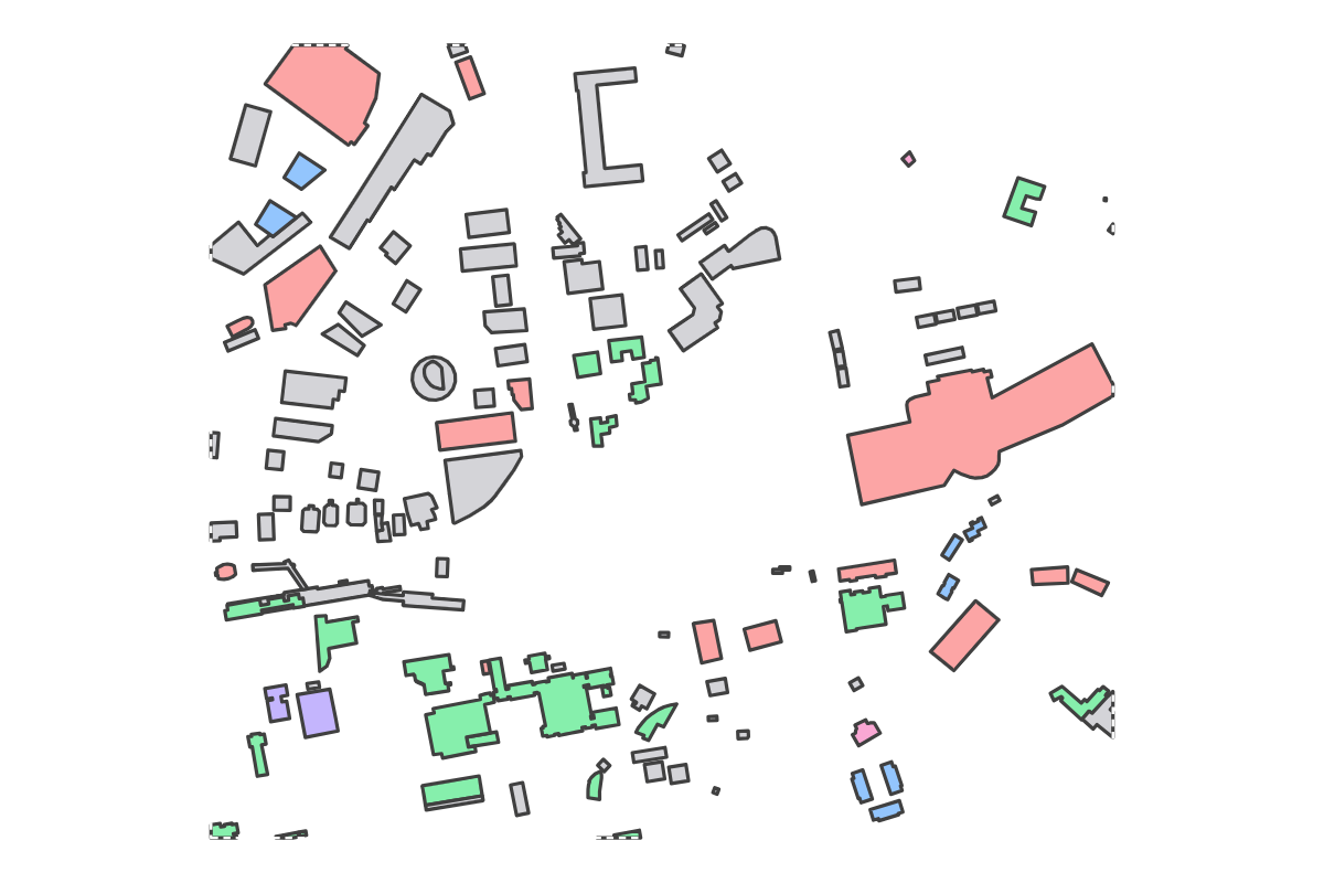 Program breakdown map