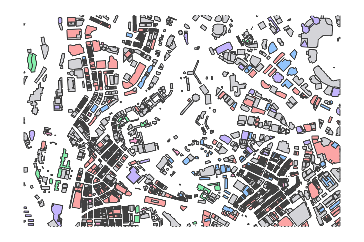 Program breakdown map