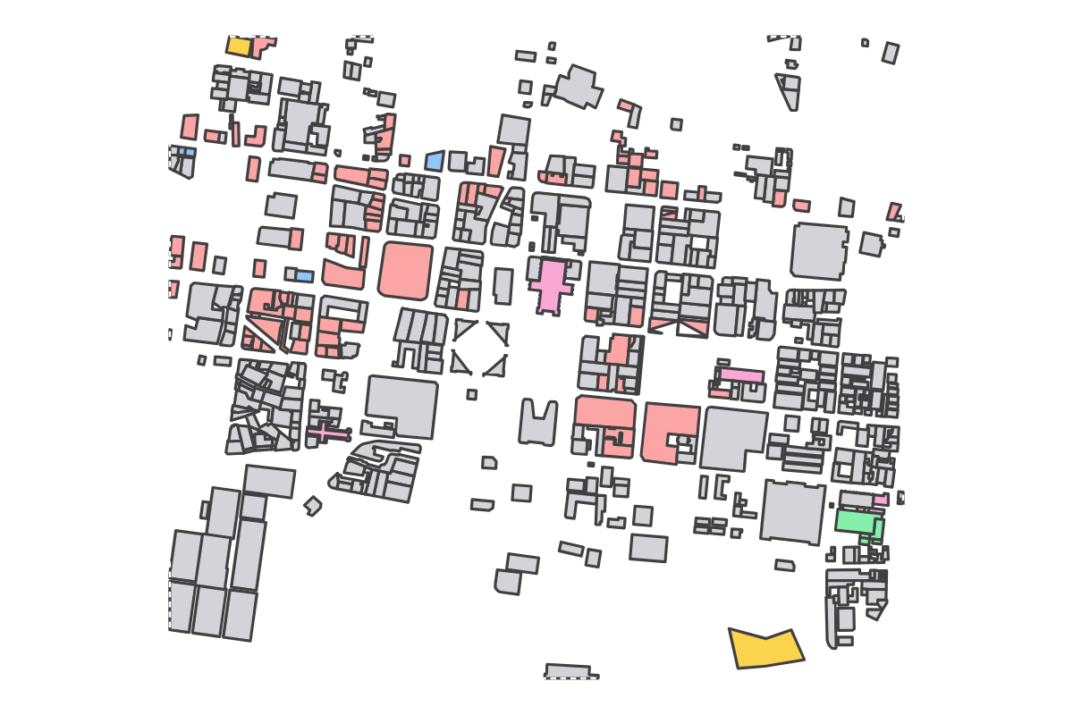 Program breakdown map