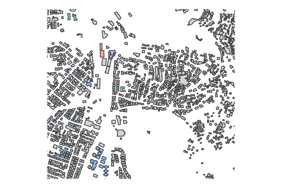 Program breakdown map