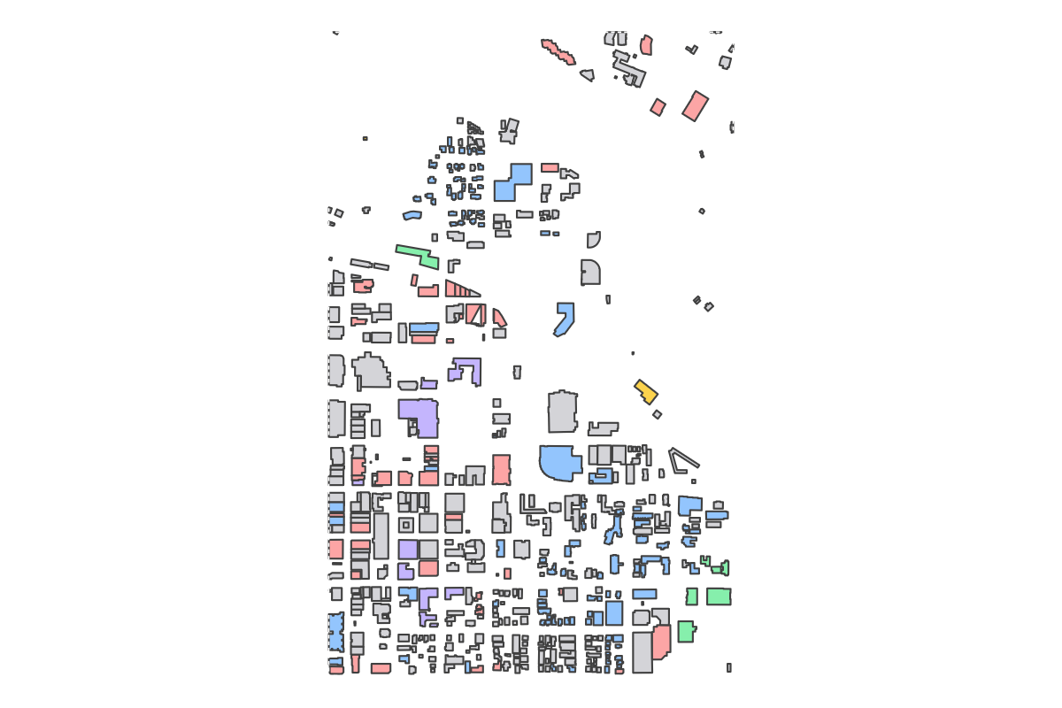 Program breakdown map