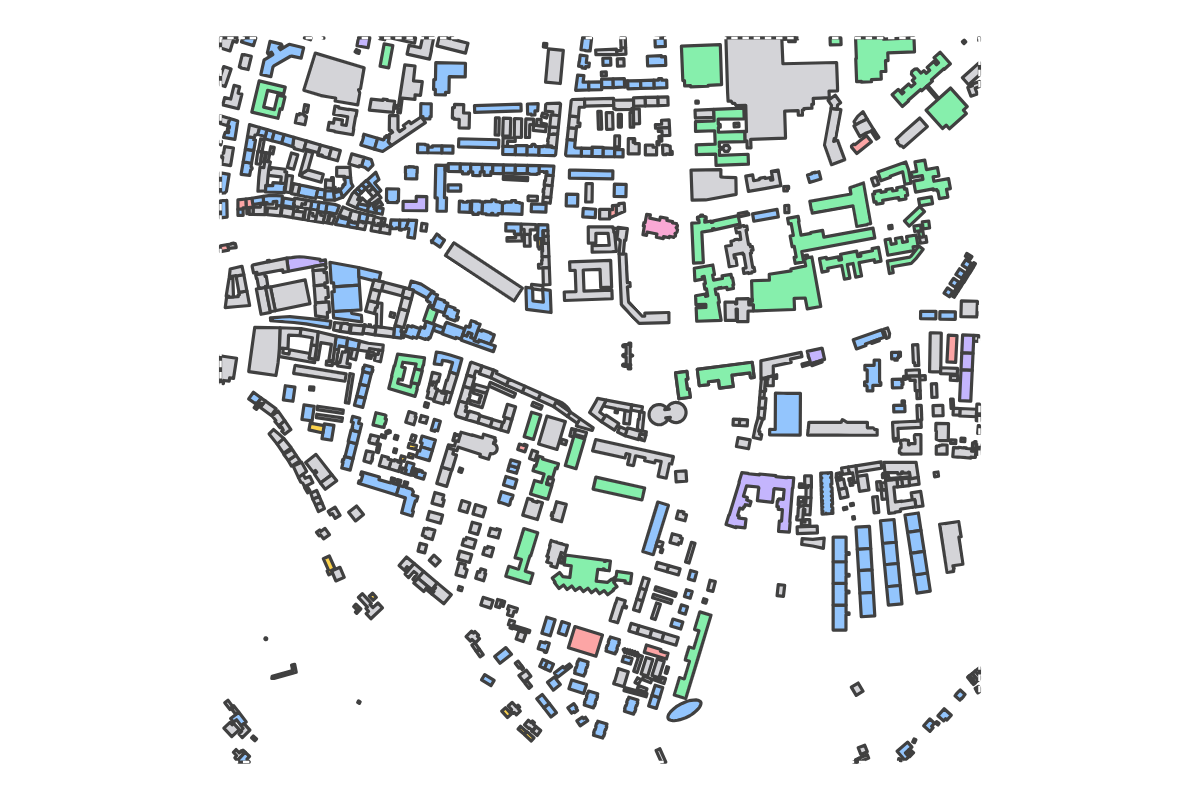 Program breakdown map