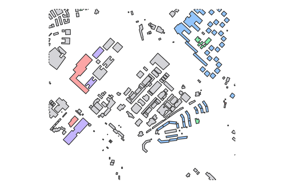 Program breakdown map