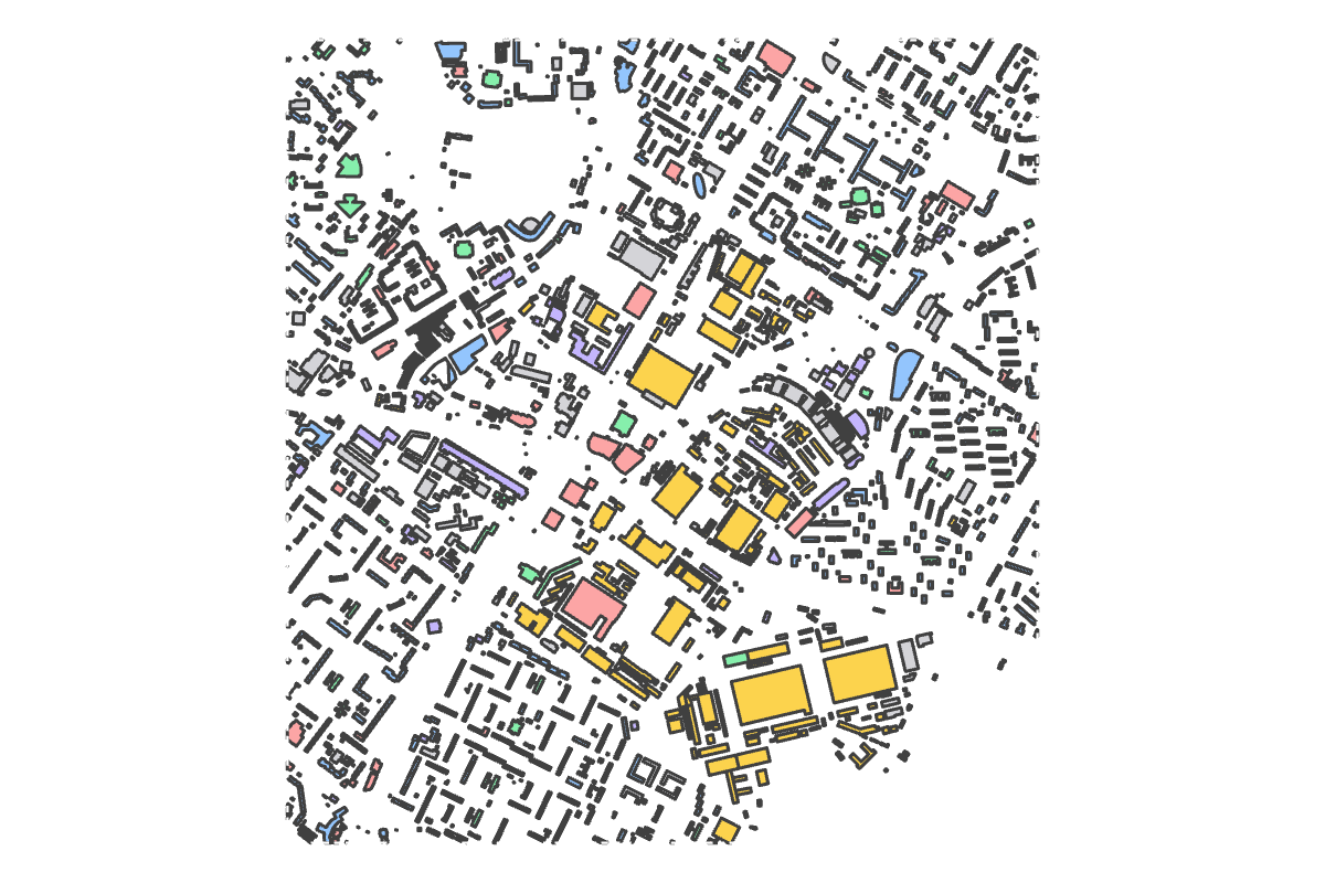 Program breakdown map