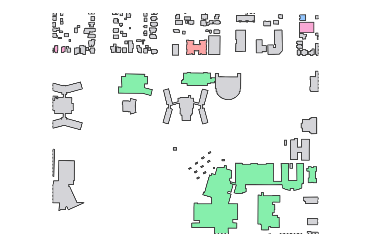 Program breakdown map