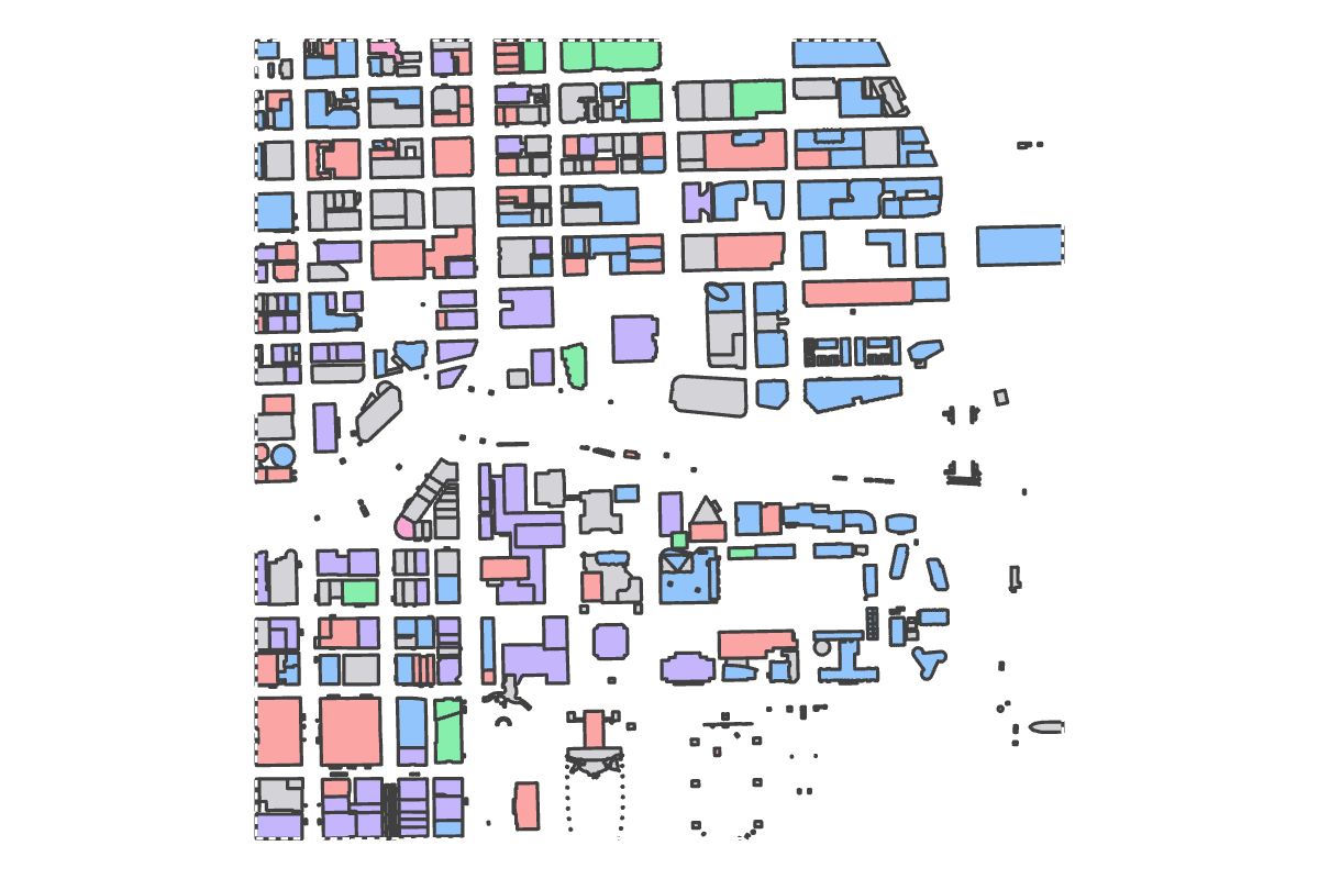 Program breakdown map