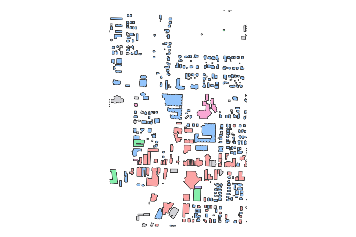 Program breakdown map
