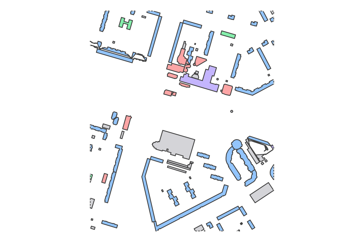 Program breakdown map