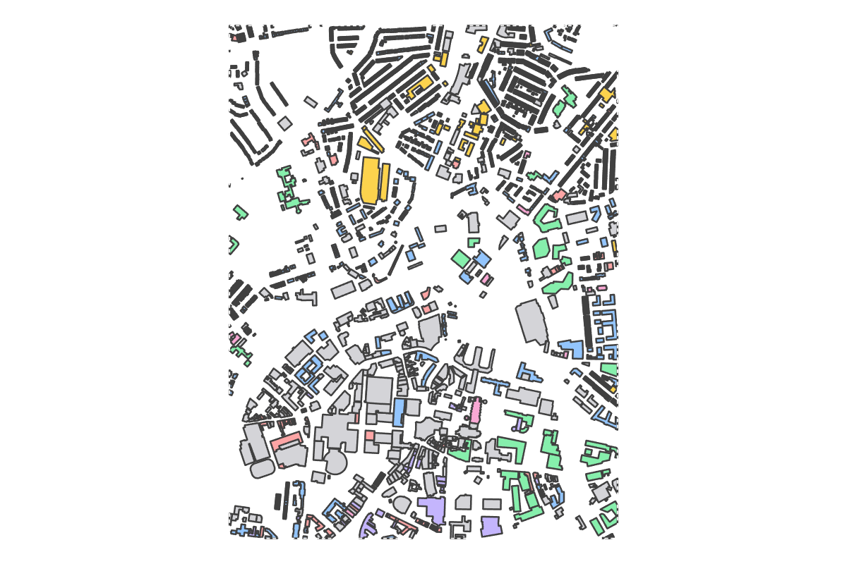 Program breakdown map