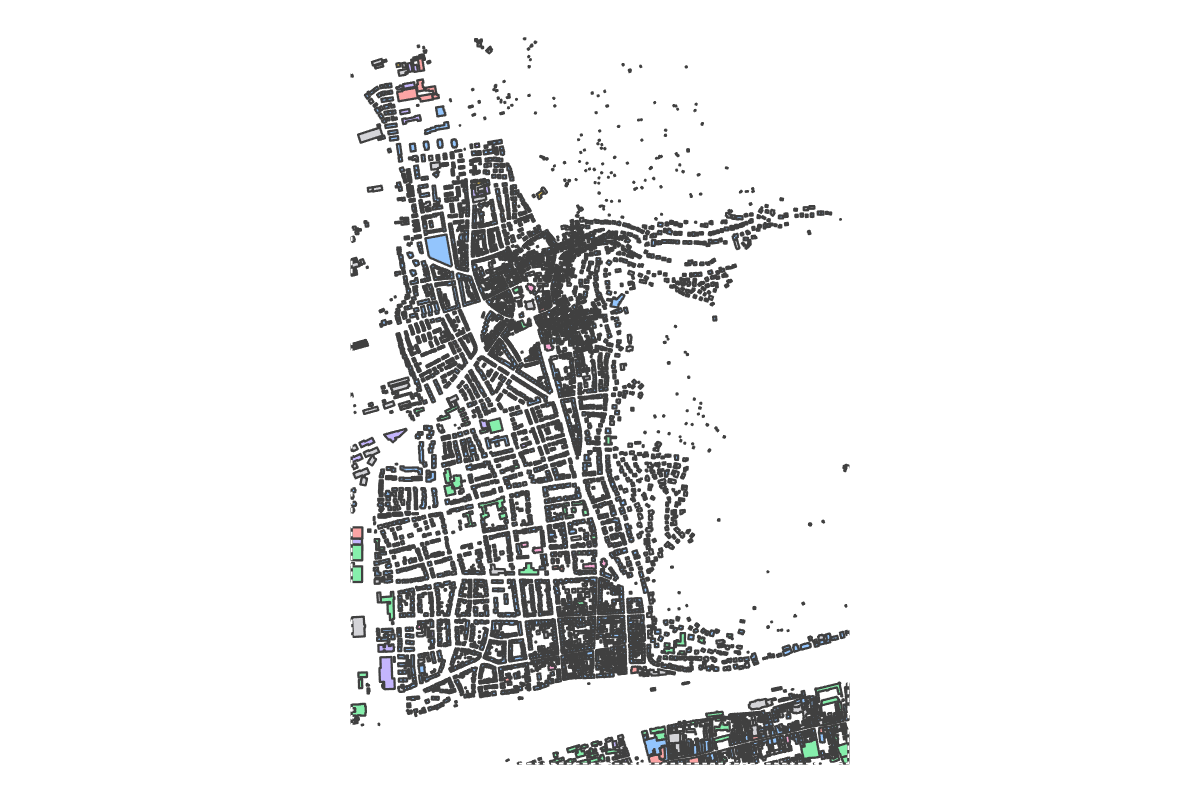 Program breakdown map