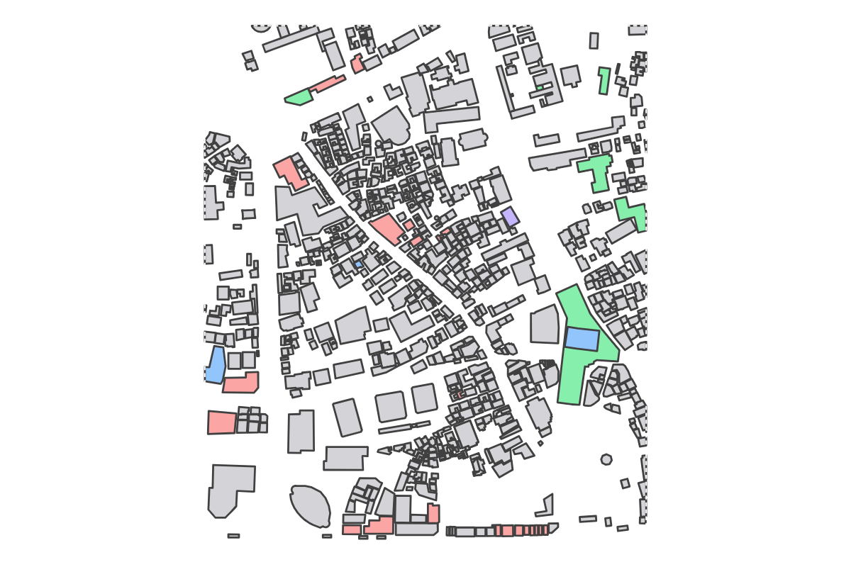 Program breakdown map