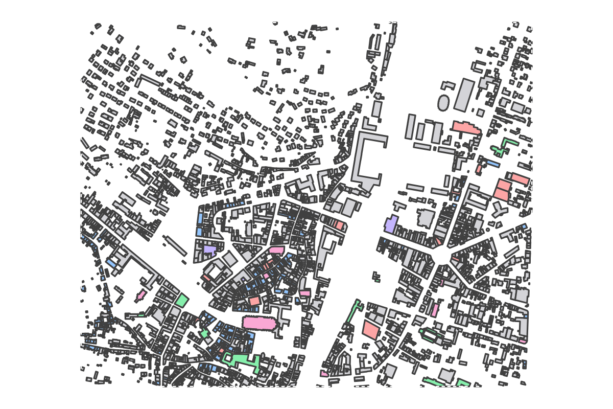 Program breakdown map