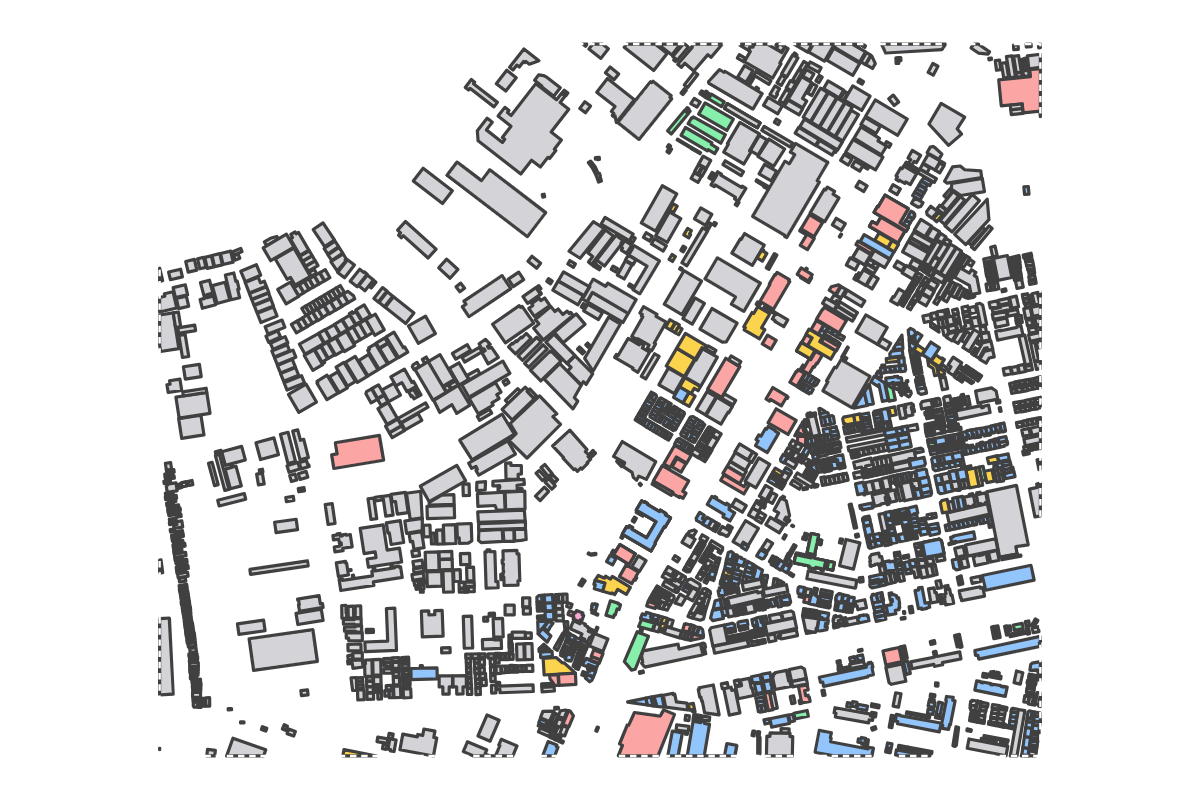 Program breakdown map