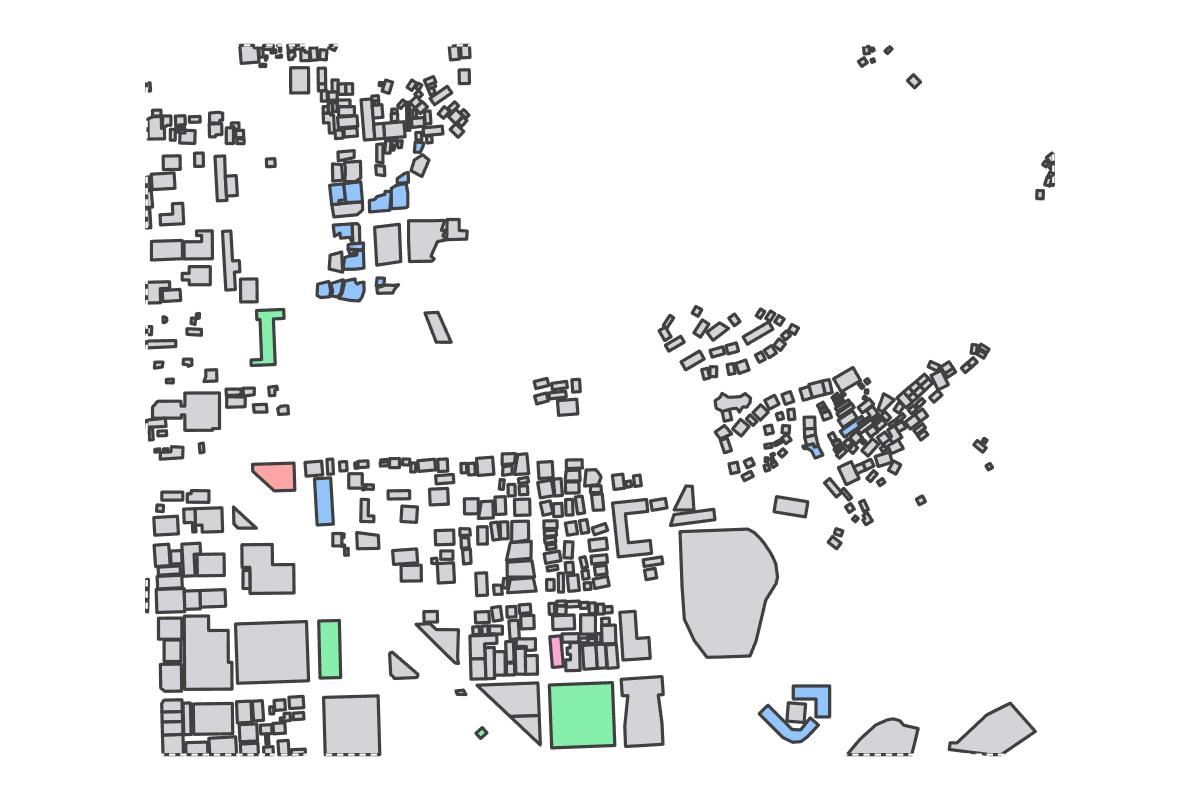 Program breakdown map