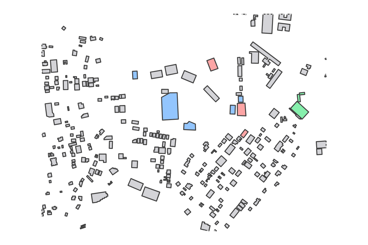 Program breakdown map