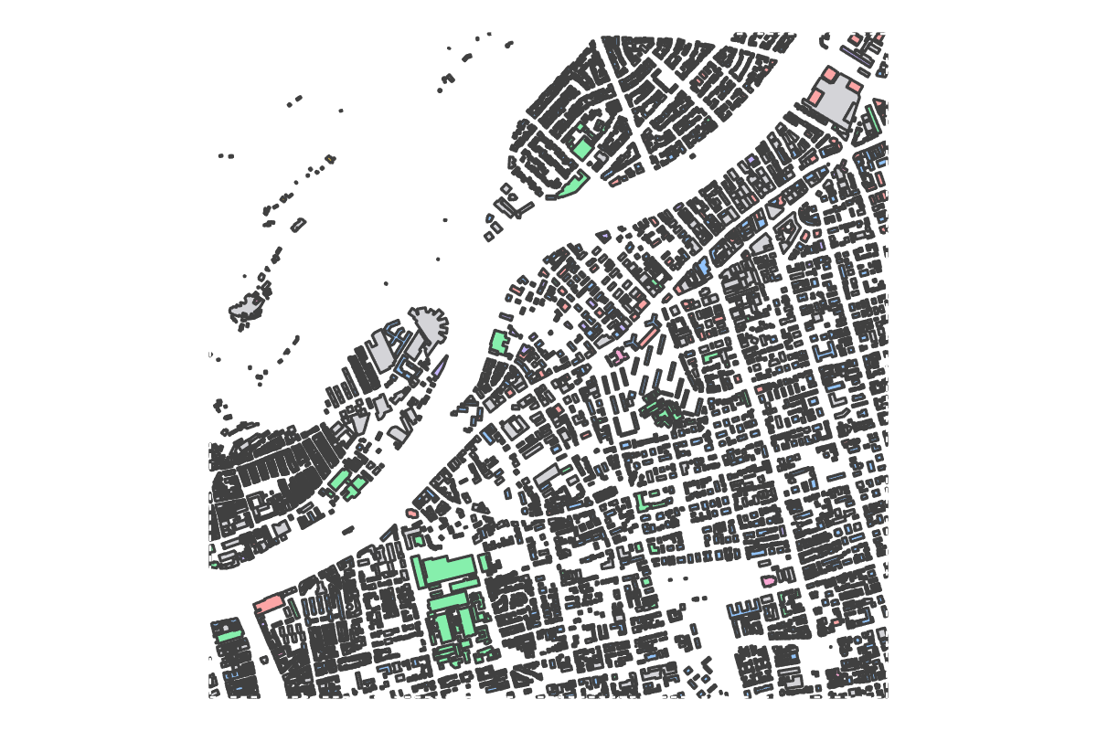 Program breakdown map