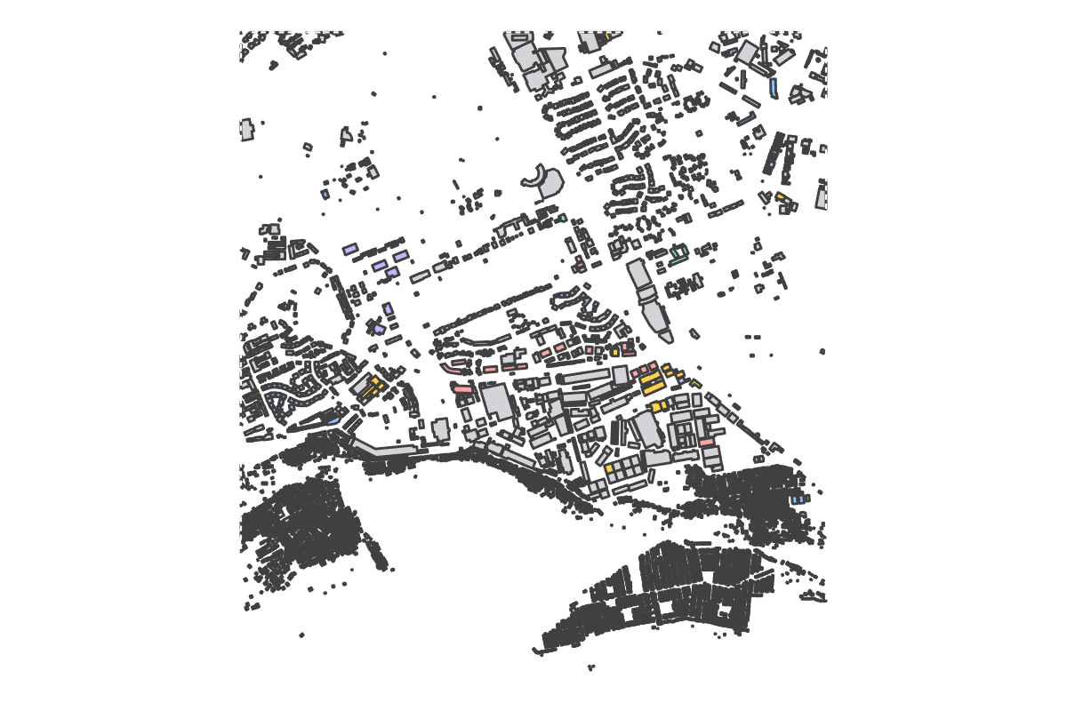 Program breakdown map