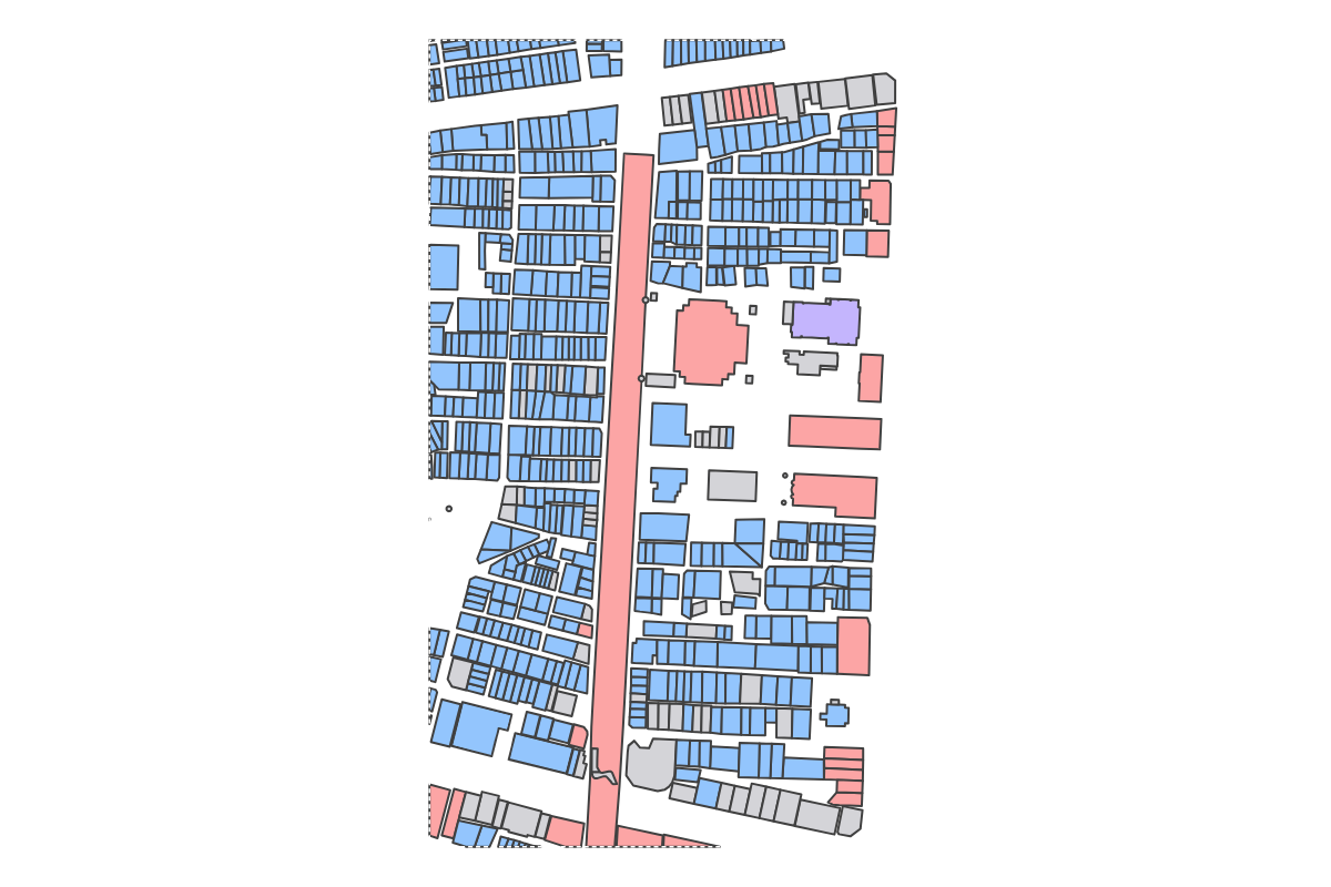 Program breakdown map