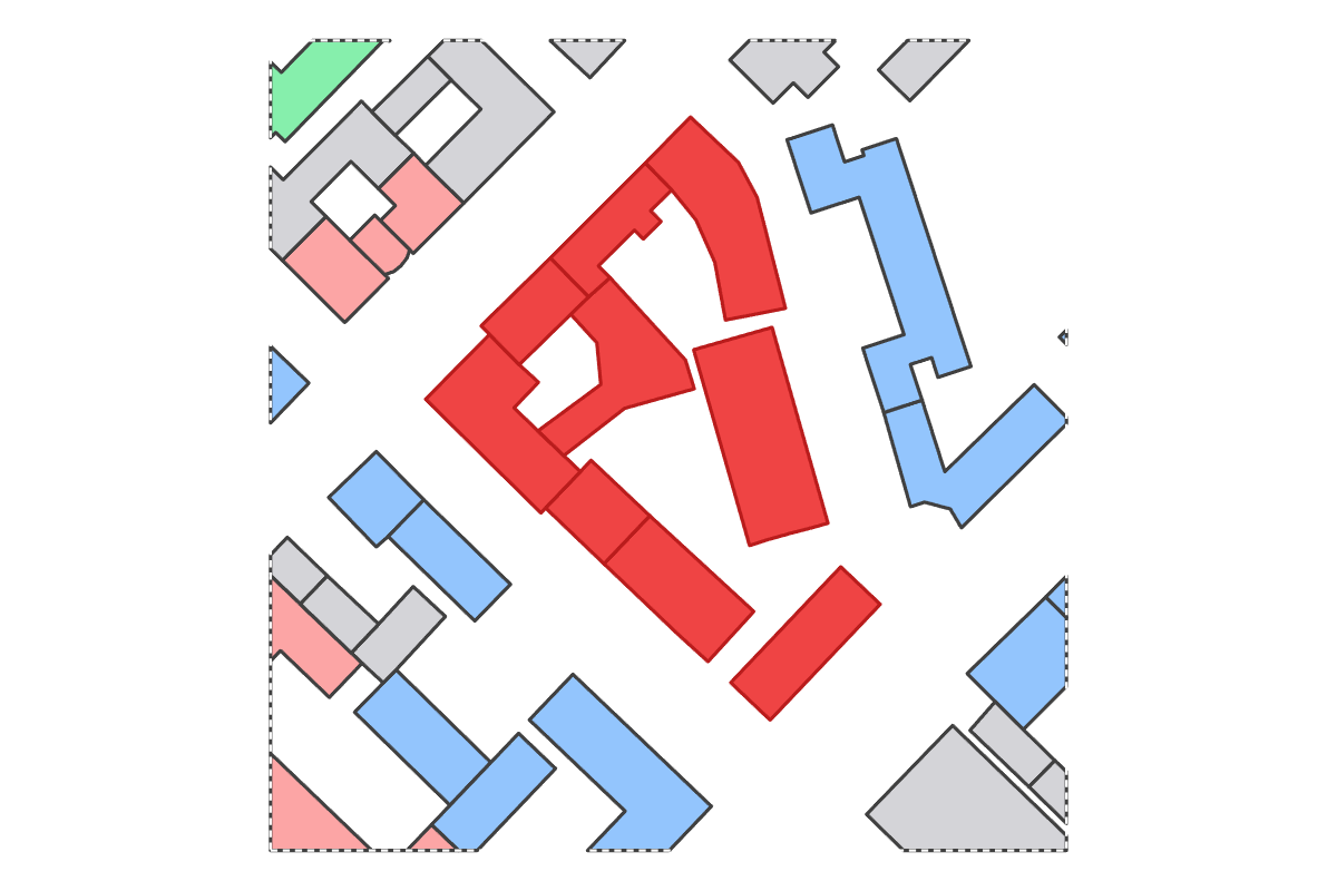 Program breakdown map
