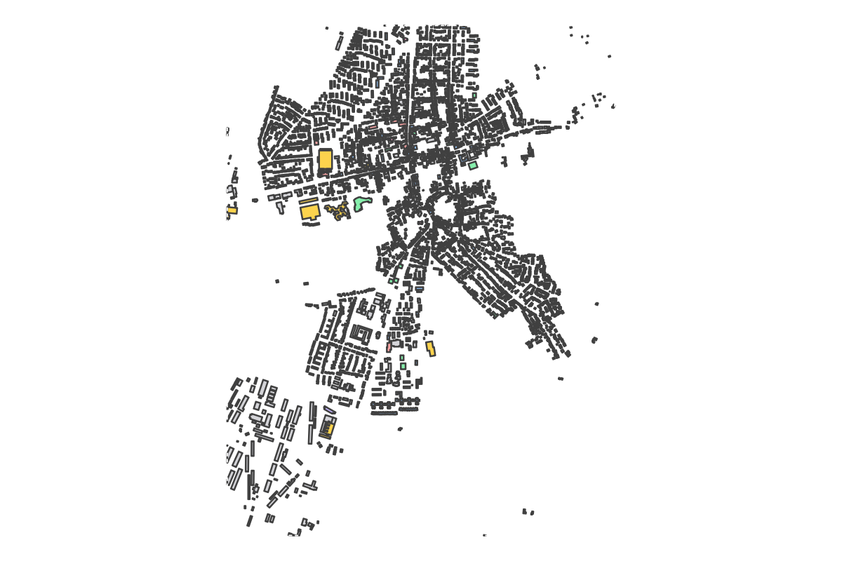 Program breakdown map