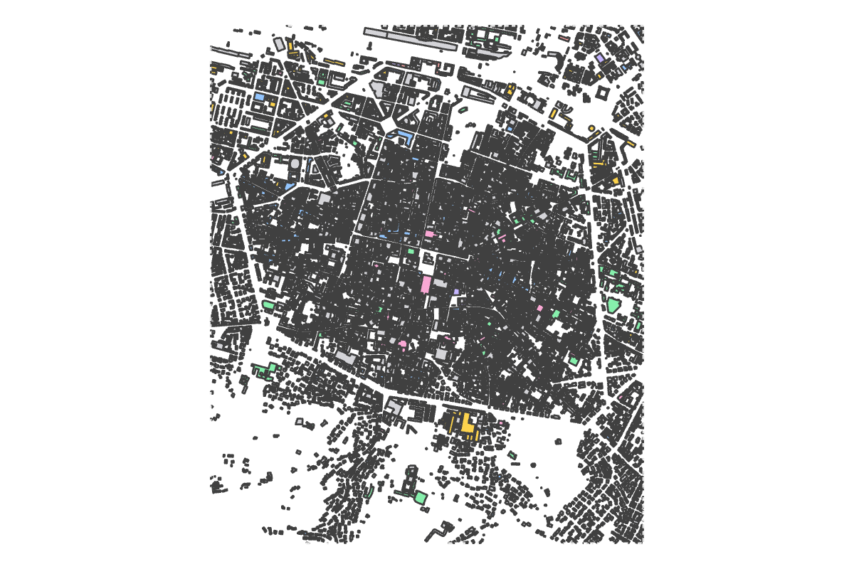 Program breakdown map