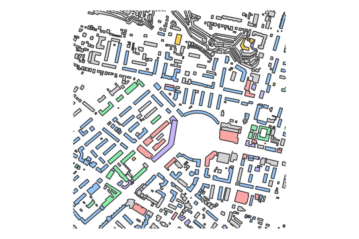 Program breakdown map