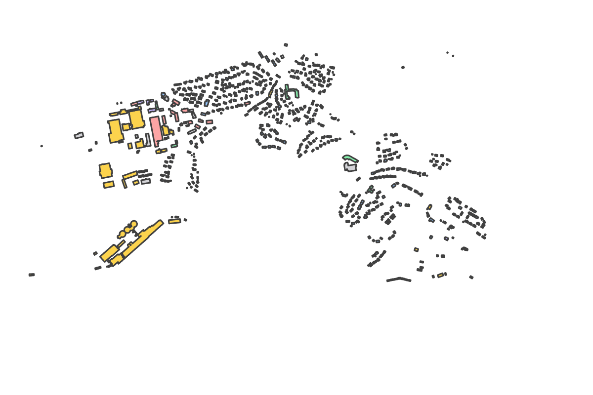 Program breakdown map