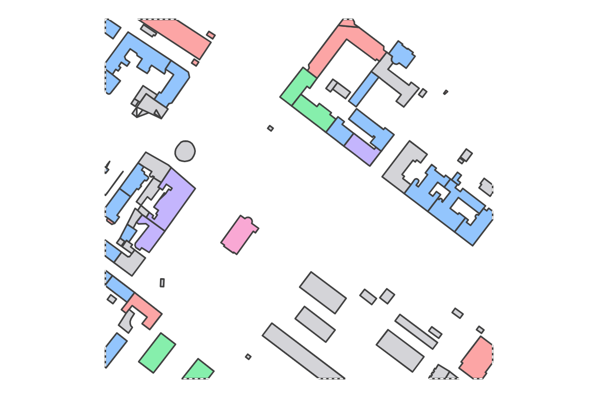 Program breakdown map