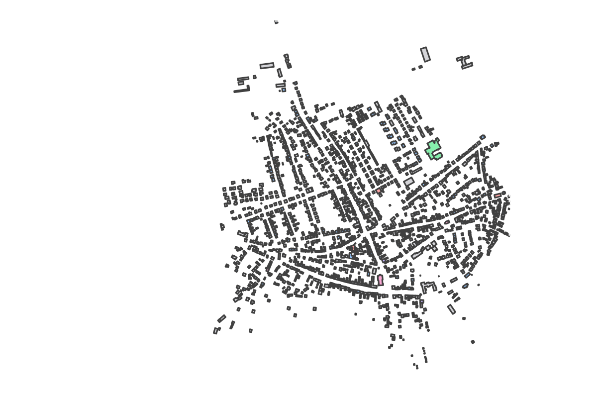 Program breakdown map