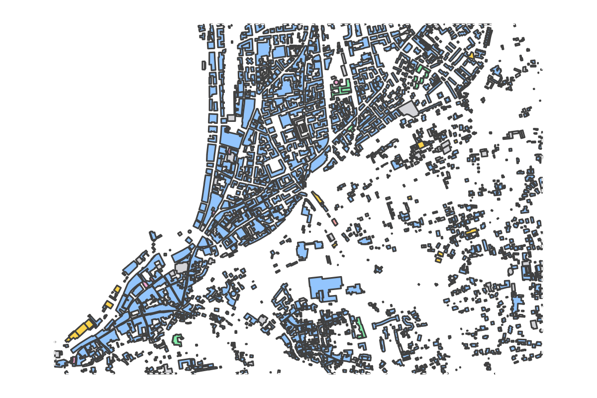 Program breakdown map