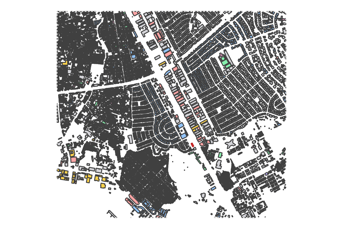 Program breakdown map