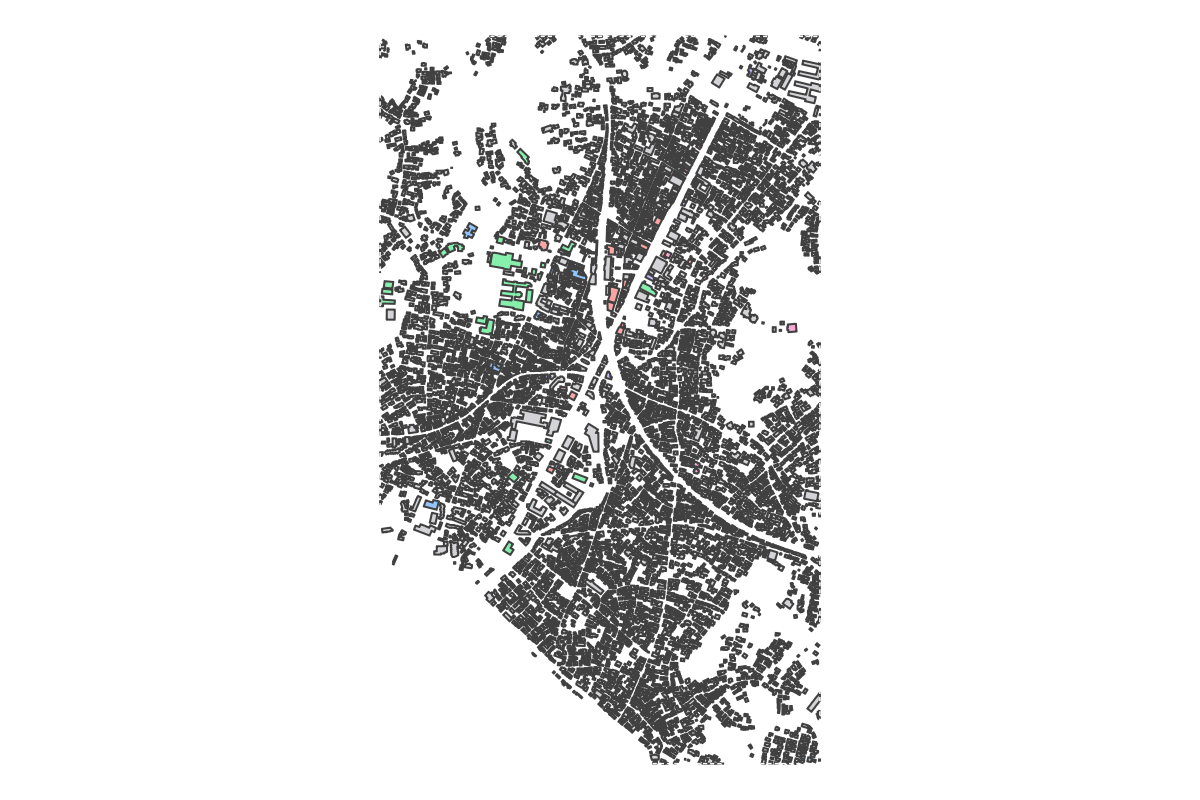 Program breakdown map