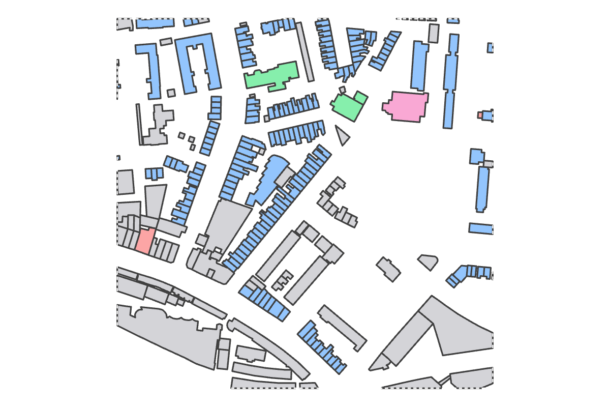 Program breakdown map